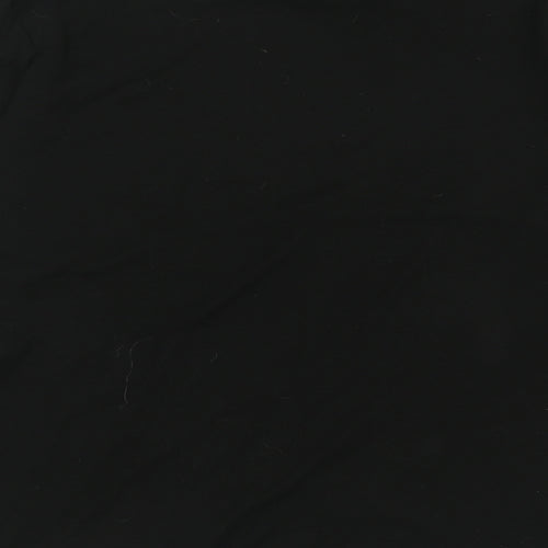 Preworn Womens Black  Cotton Pullover Sweatshirt Size XL  Pullover
