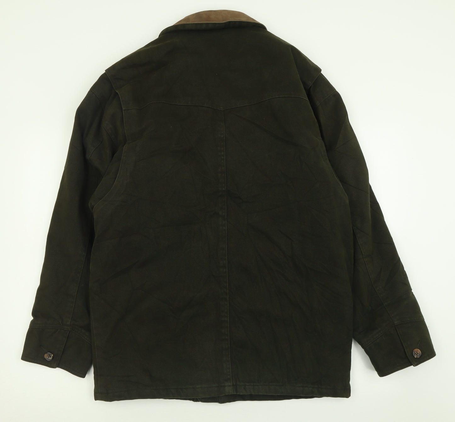 BHS Mens Green   Jacket Coat Size S  Zip