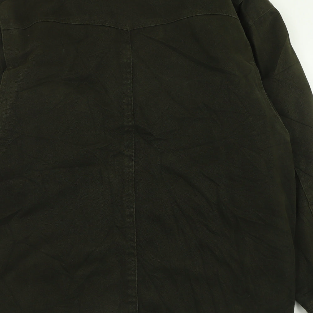 BHS Mens Green   Jacket Coat Size S  Zip