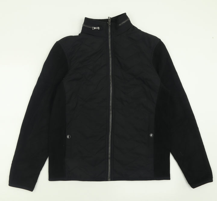 Blue Harbour Mens Black Jacket Size S Zip