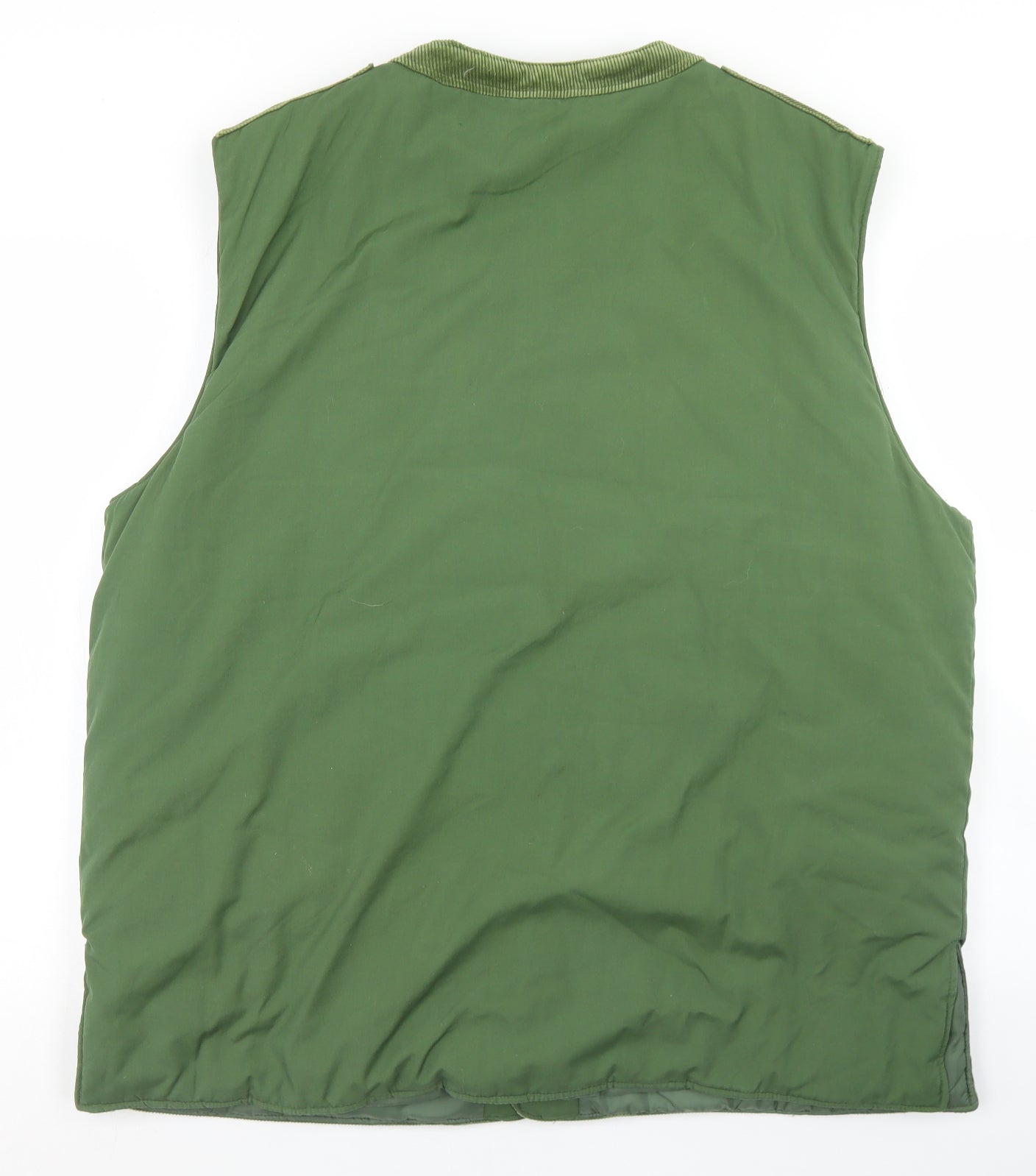 Stormafit Mens Green   Gilet Coat Size L  Snap