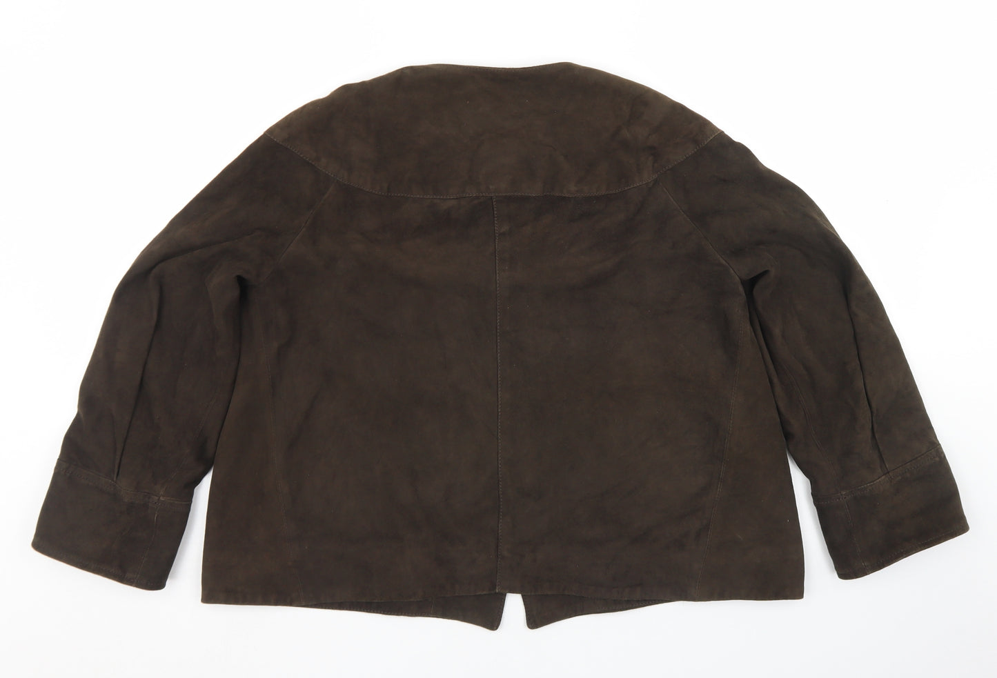 Farhi Womens Brown   Jacket  Size 6  Snap