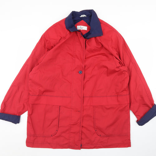 Klass Womens Red   Jacket  Size M  Zip