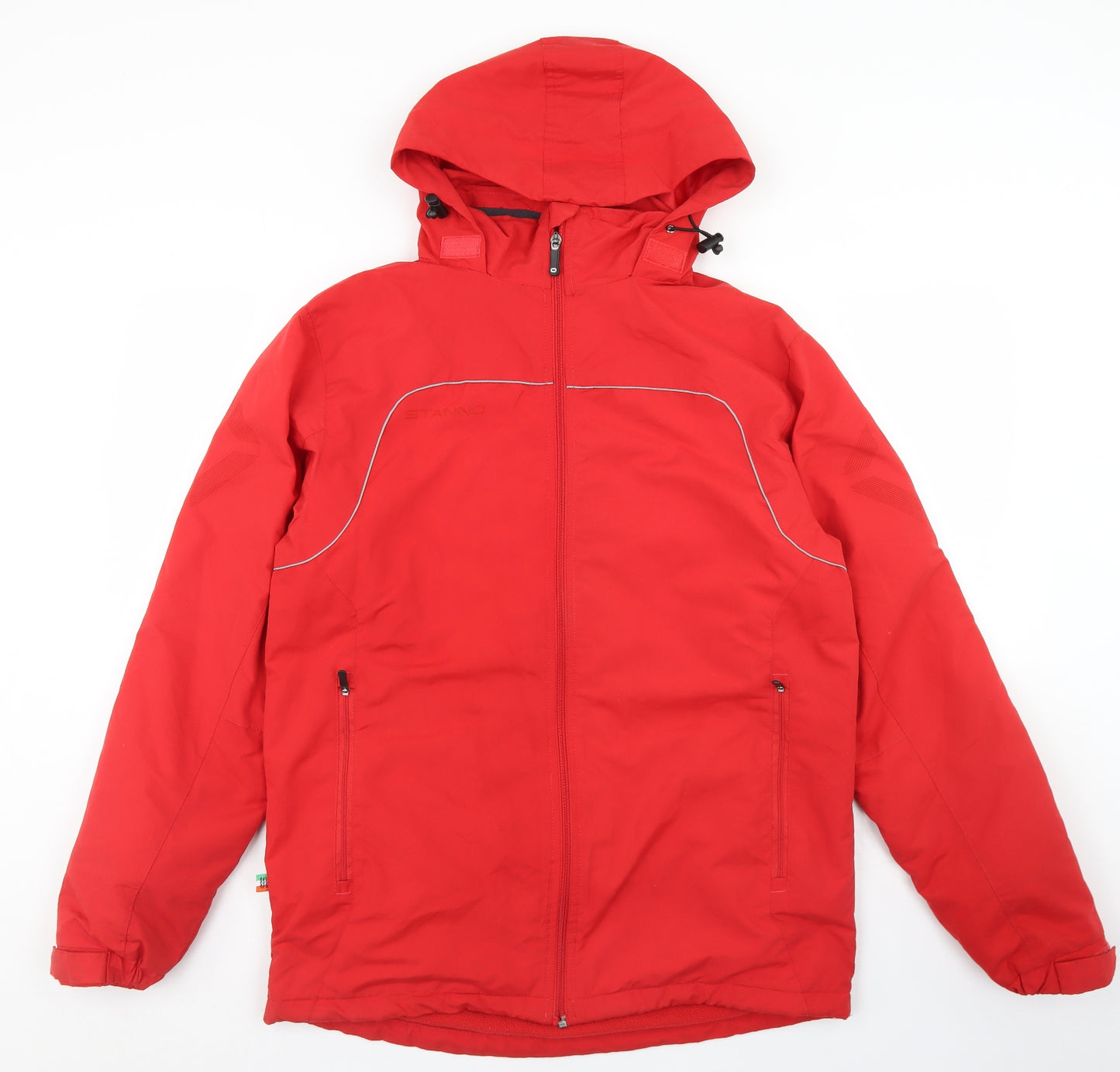 Stanno Mens Red   Jacket  Size M  Zip