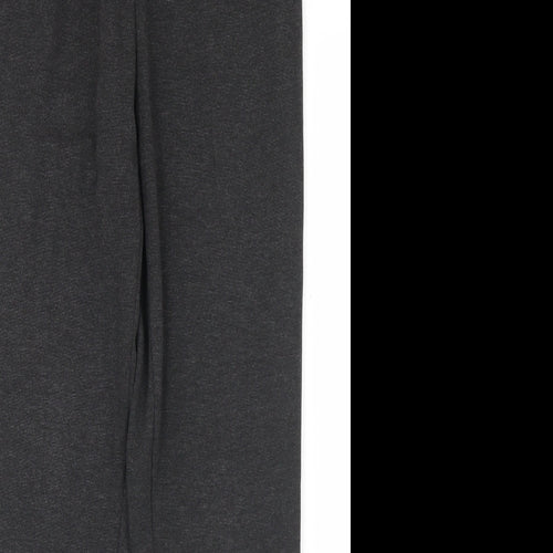 Marks and Spencer Womens Grey  Viscose Dress Pants Trousers Size 10 L28 in Regular