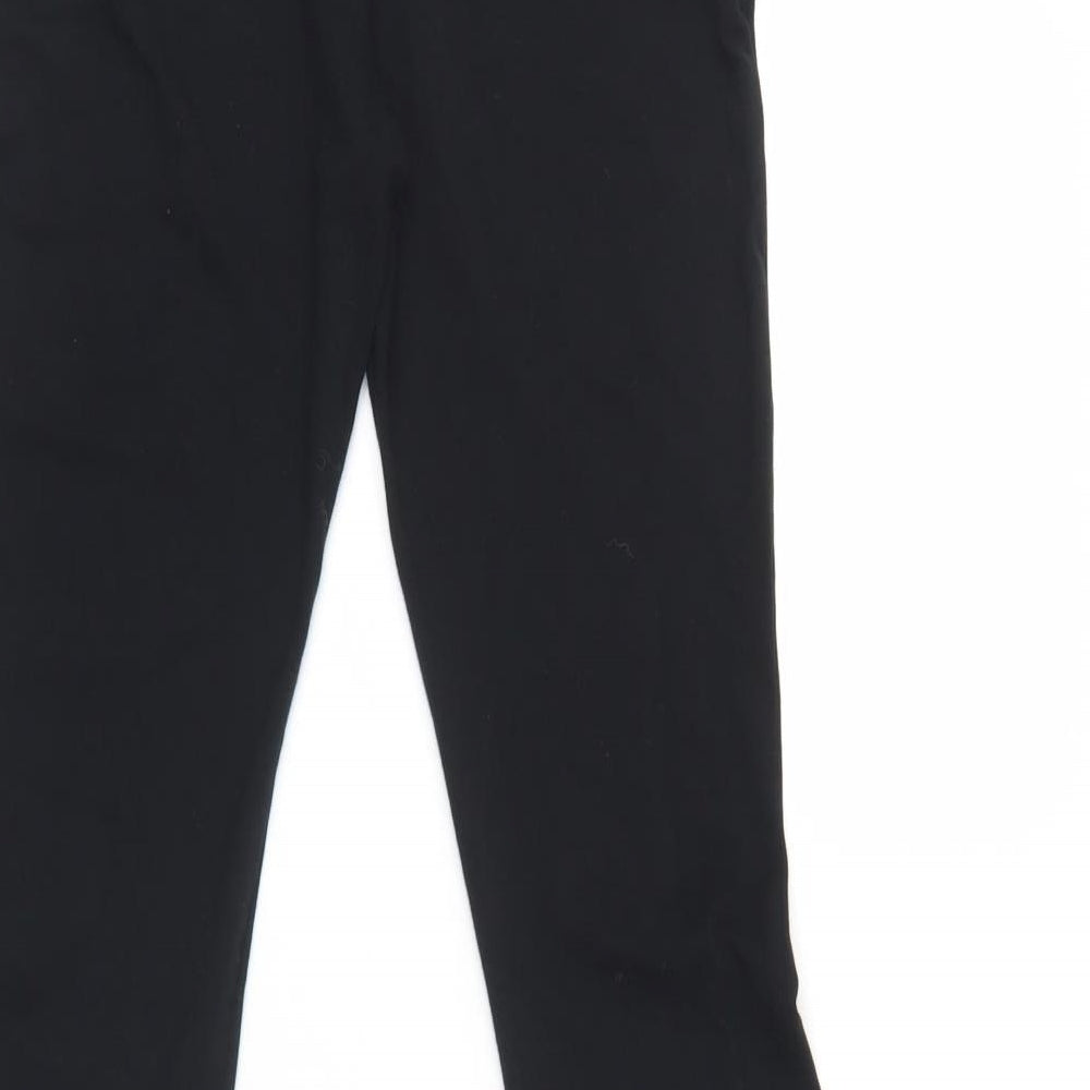 Missguided Womens Black  Viscose Trousers  Size 12 L30 in Regular