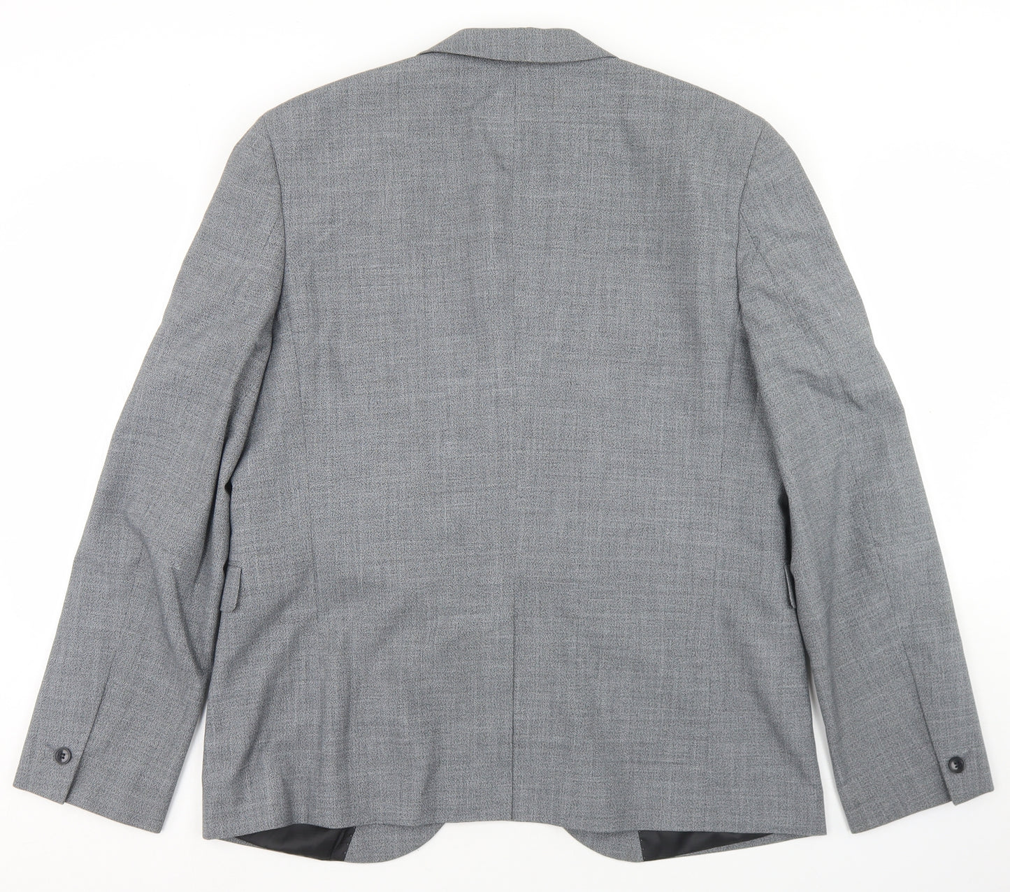 Cedar Wood State Mens Grey  Polyester Jacket Blazer Size 44   - Skinny Fit