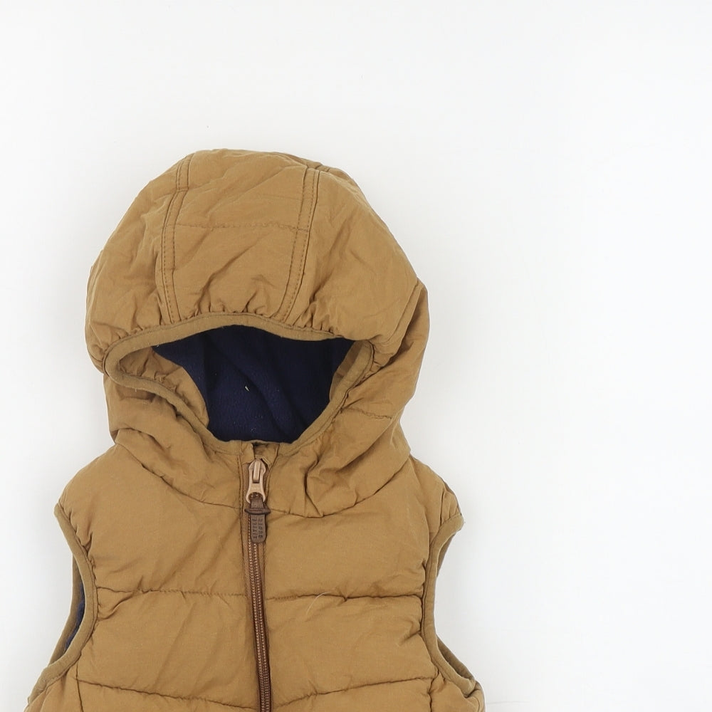 NEXT Boys Brown   Puffer Jacket Jacket Size 2-3 Years  Zip