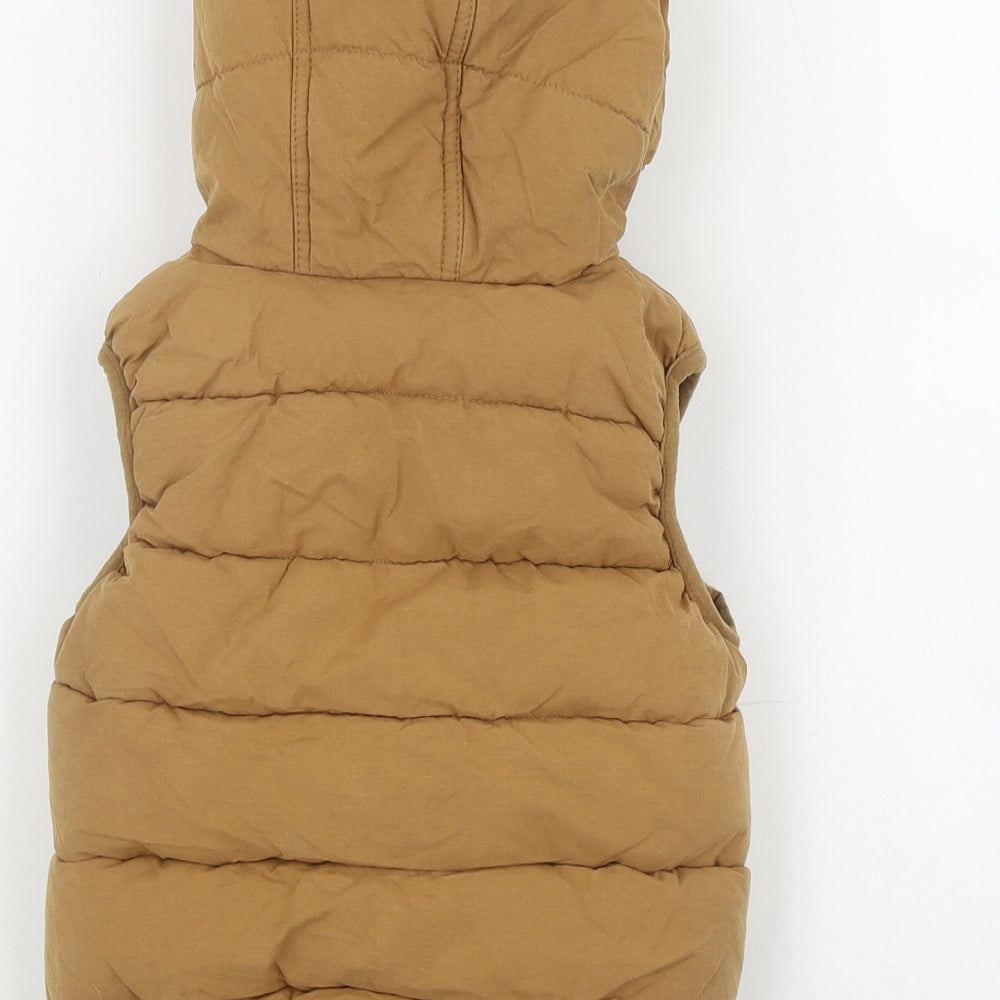 NEXT Boys Brown   Puffer Jacket Jacket Size 2-3 Years  Zip