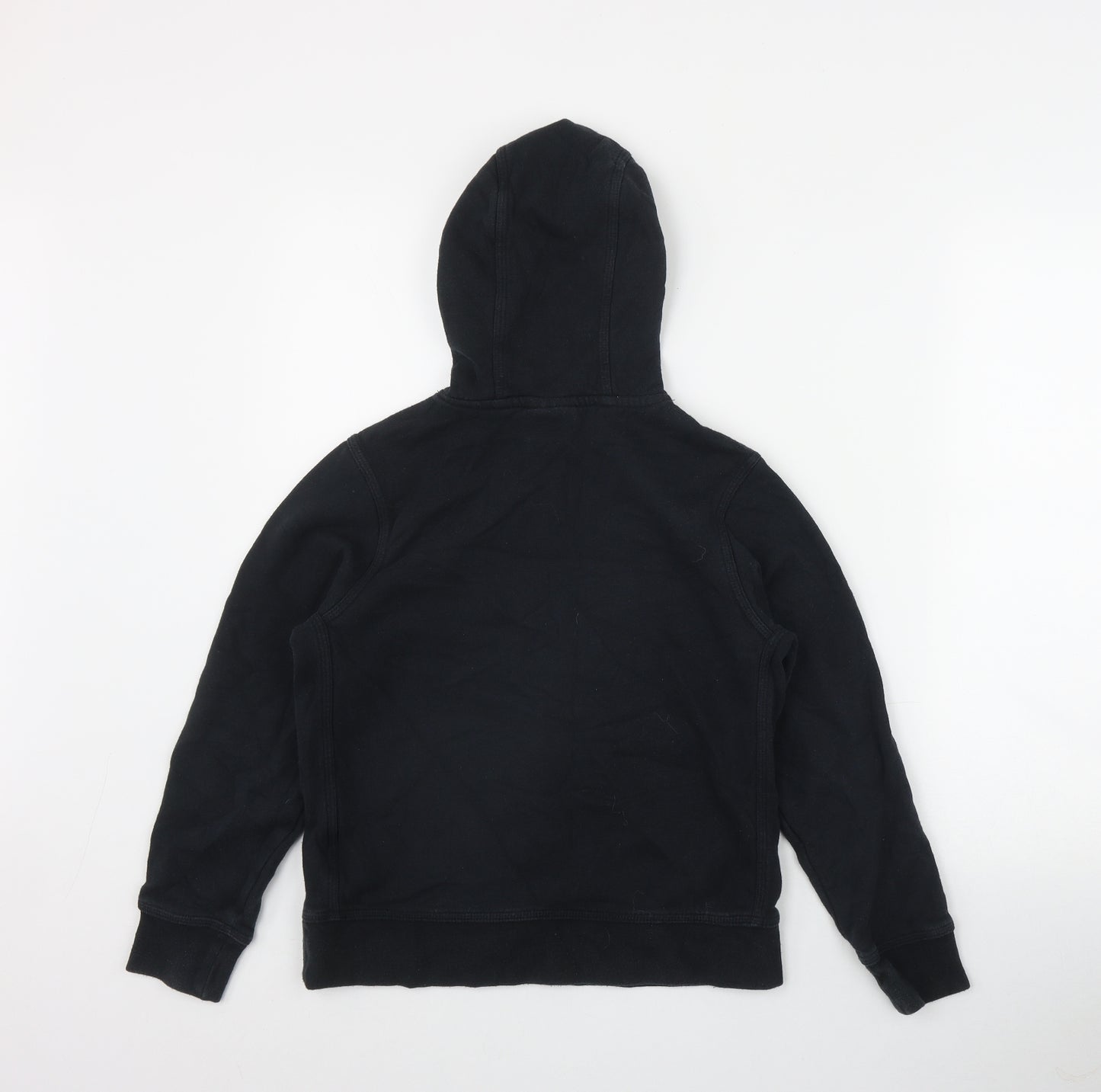 Nike Boys Black  Cotton Pullover Hoodie Size 10-11 Years  Pullover