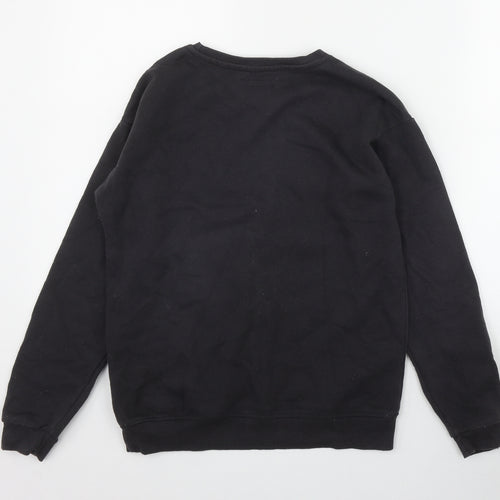 Primark Girls Grey  Cotton Pullover Sweatshirt Size 12-13 Years  Pullover - 'Always be yourself'