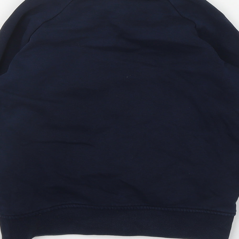 NEXT Boys Blue  Cotton Pullover Sweatshirt Size 4 Years  Pullover