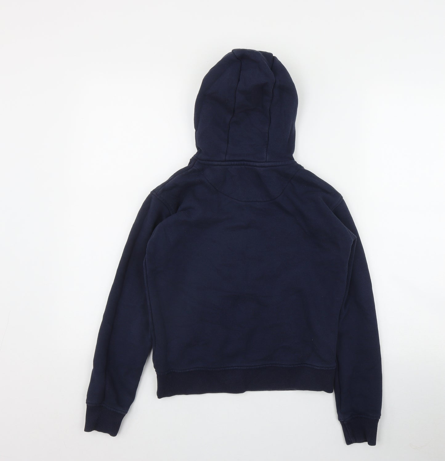 Jack Wills Girls Blue  Cotton Pullover Hoodie Size 10-11 Years  Pullover