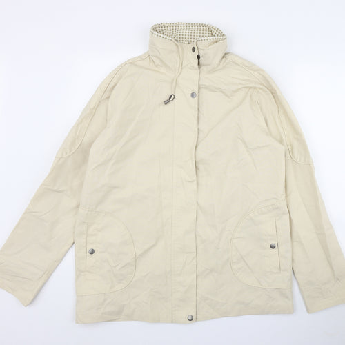 Blair Womens Beige   Jacket  Size M  Zip