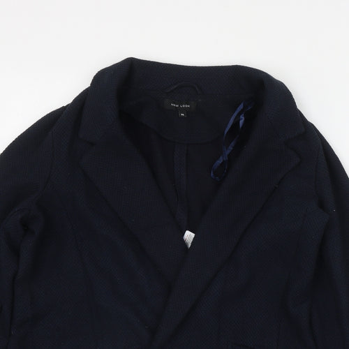 New Look Womens Blue   Jacket Blazer Size 10