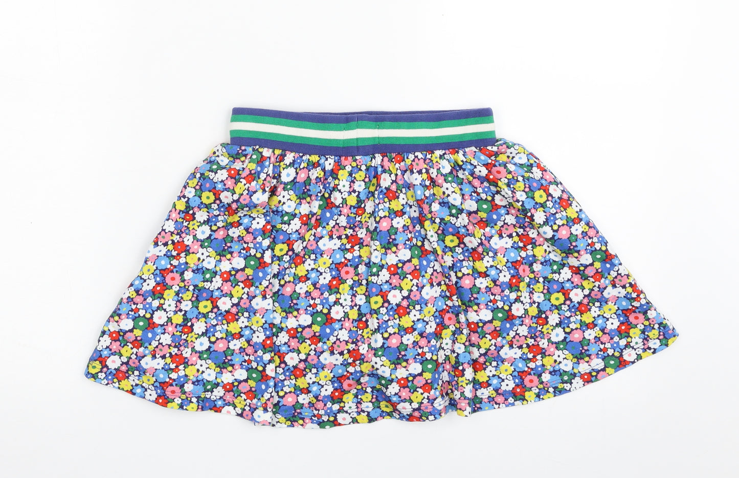 Boden Girls Multicoloured Floral Cotton Mini Skort Size 9-10 Years  Regular