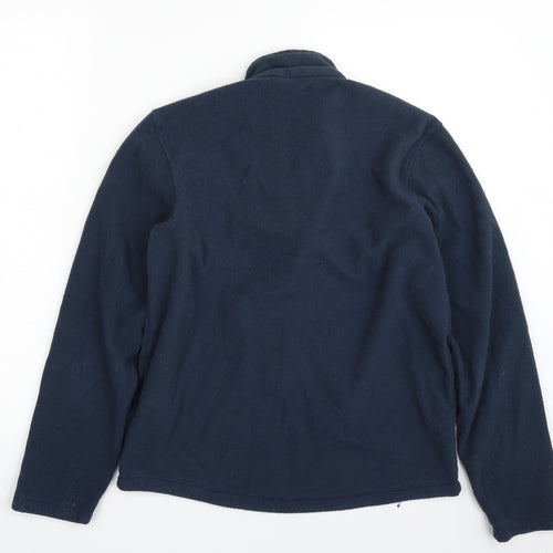 Quechua Womens Blue  100% Polyester Pullover Sweatshirt Size S  Zip