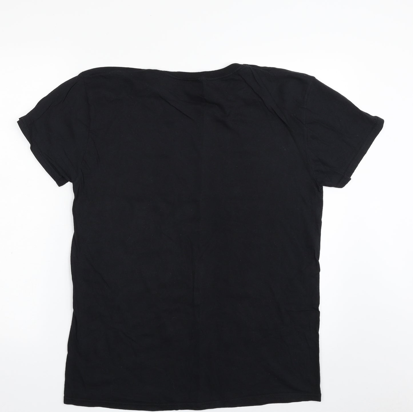 Star Wars Mens Black  Cotton  T-Shirt Size L Crew Neck  - The Mandalorian- Legendary Child