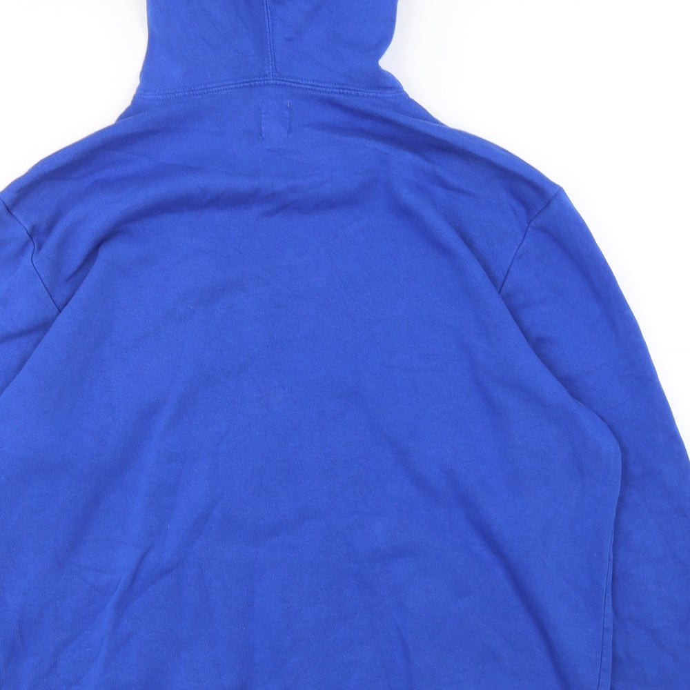 Gap Mens Blue  Cotton Pullover Hoodie Size XL