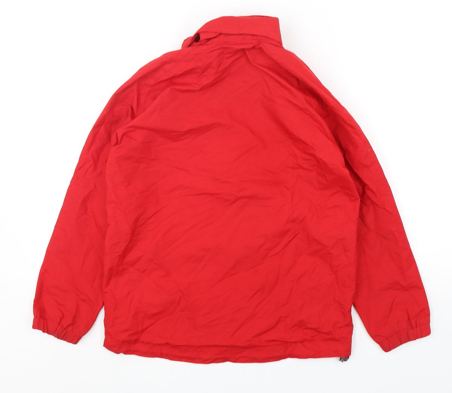Canterbury Boys Red   Windbreaker Coat Size 10 Years