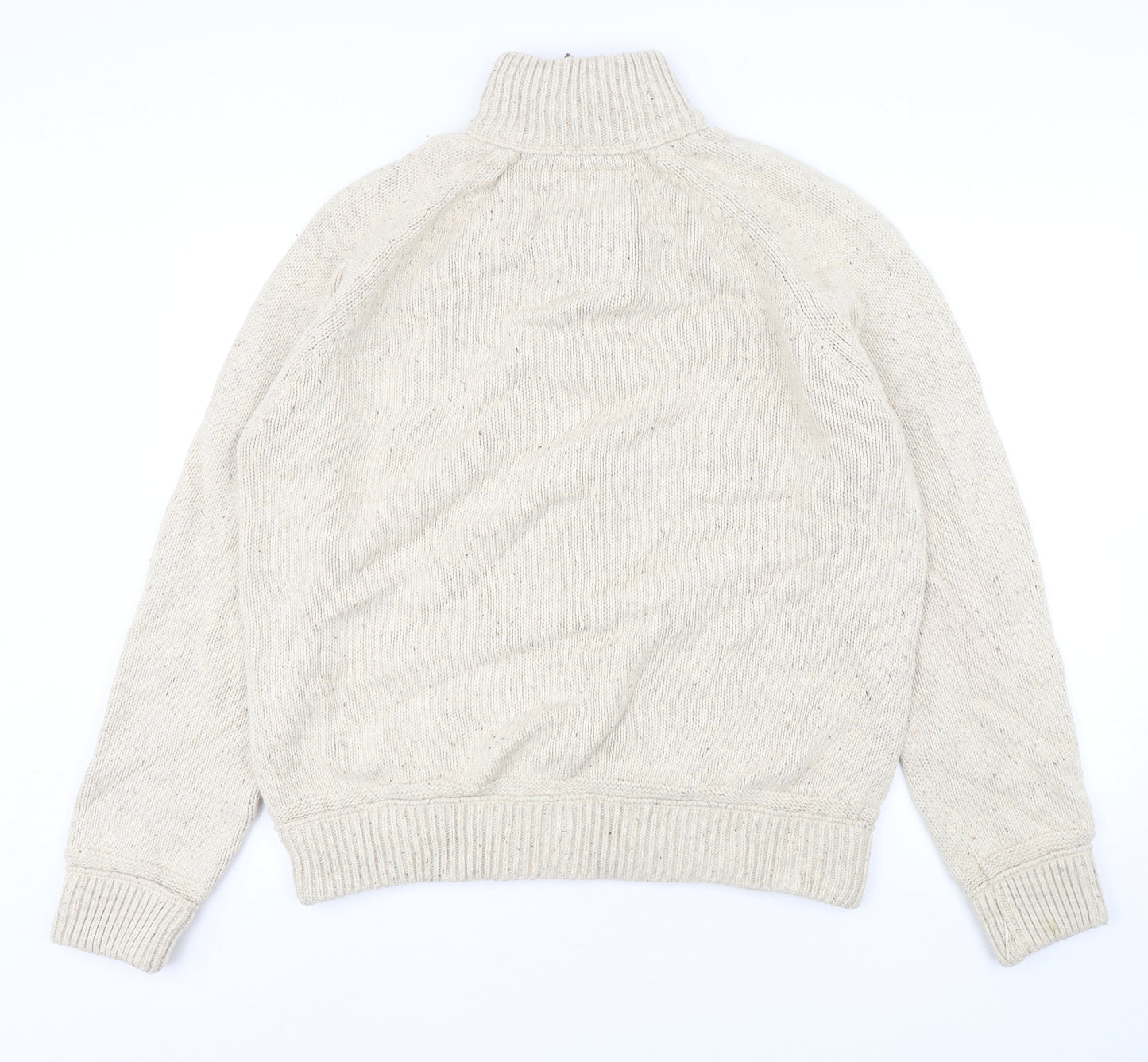 MANTARAY PRODUCTS Mens Beige  Cotton Pullover Sweatshirt Size XL