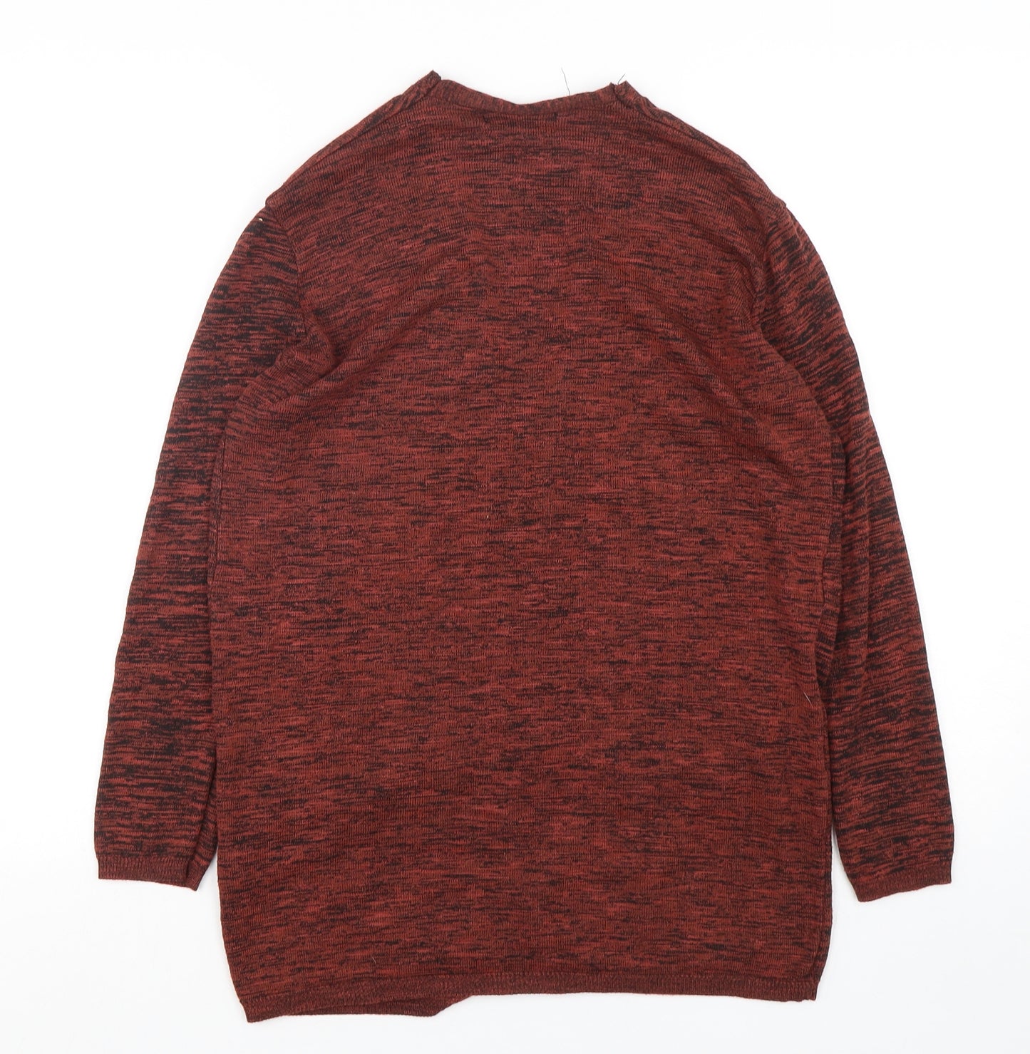 Atmosphere Womens Brown V-Neck  Viscose Cardigan Jumper Size 6