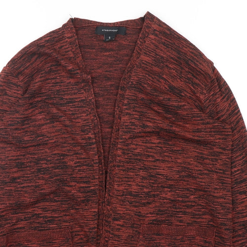 Atmosphere Womens Brown V-Neck  Viscose Cardigan Jumper Size 6