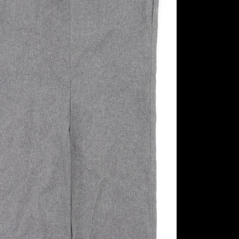 NSF Womens Grey  Polyester Trousers  Size 10 L25 in Regular