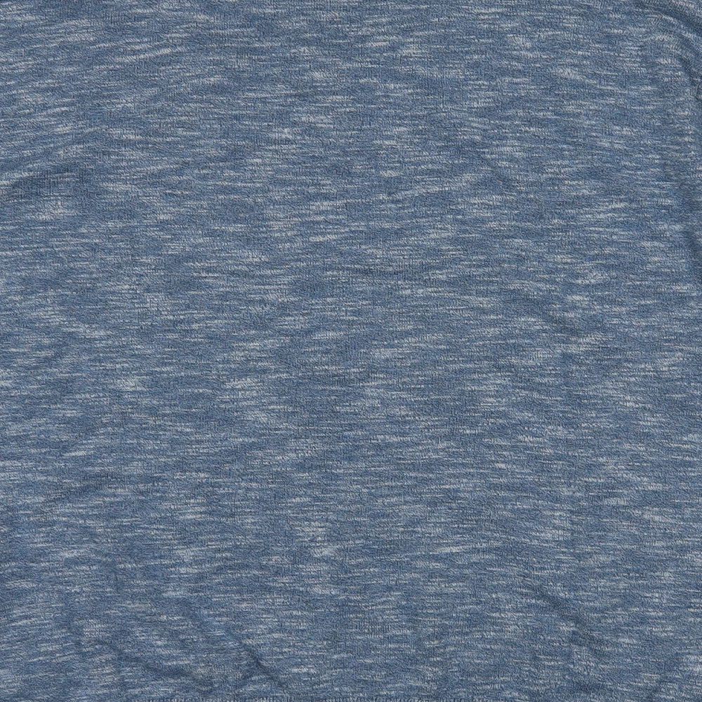 NEXT Womens Blue Round Neck  100% Cotton Pullover Jumper Size 2XL