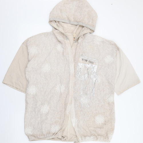 Preworn Womens Beige   Jacket  One Size