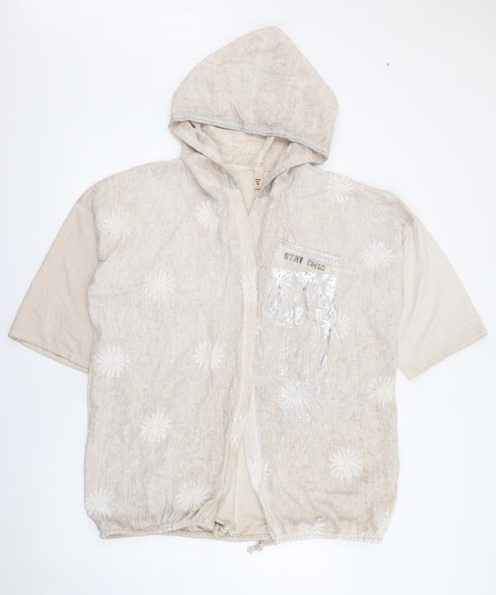 Preworn Womens Beige   Jacket  One Size