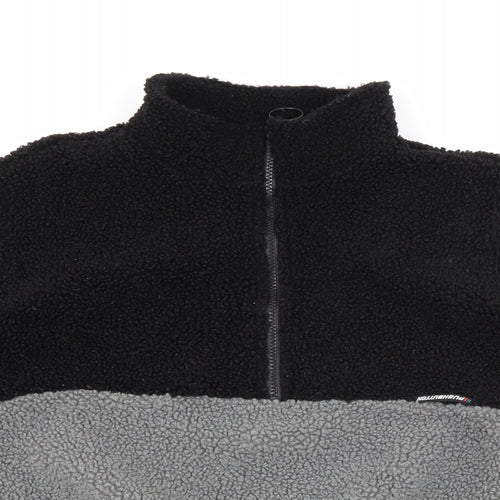 SheIn Womens Black High Neck  Polyester Pullover Jumper Size XS