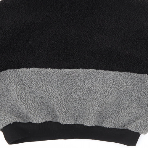 SheIn Womens Black High Neck  Polyester Pullover Jumper Size XS