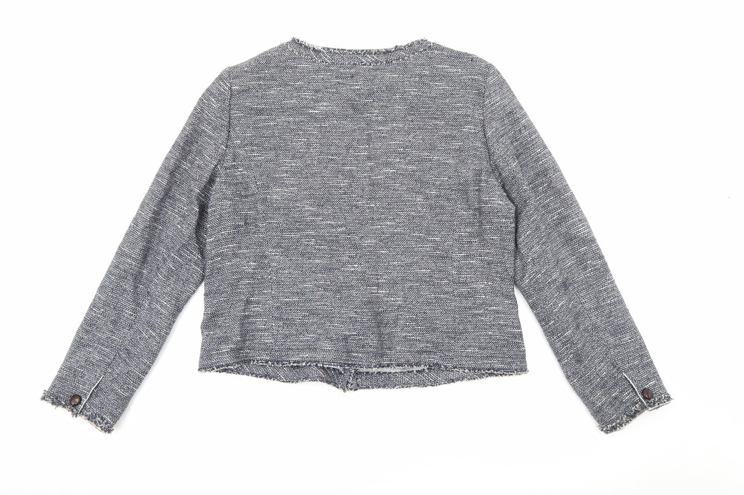 Oui Womens Blue   Jacket  Size 16  Button