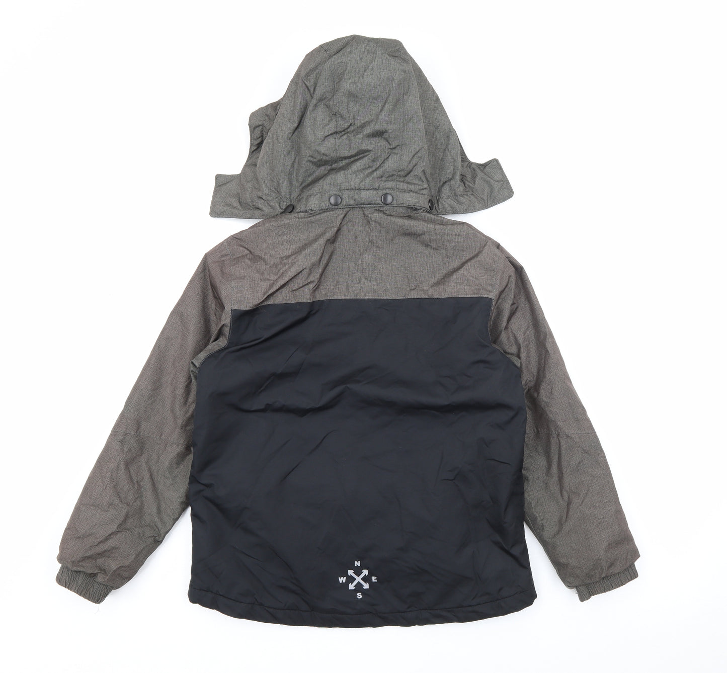 Crivit Boys Green   Rain Coat Coat Size 9-10 Years  Zip