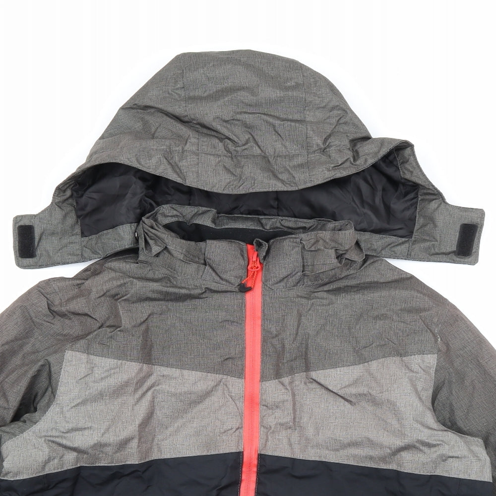 Crivit Boys Green   Rain Coat Coat Size 9-10 Years  Zip