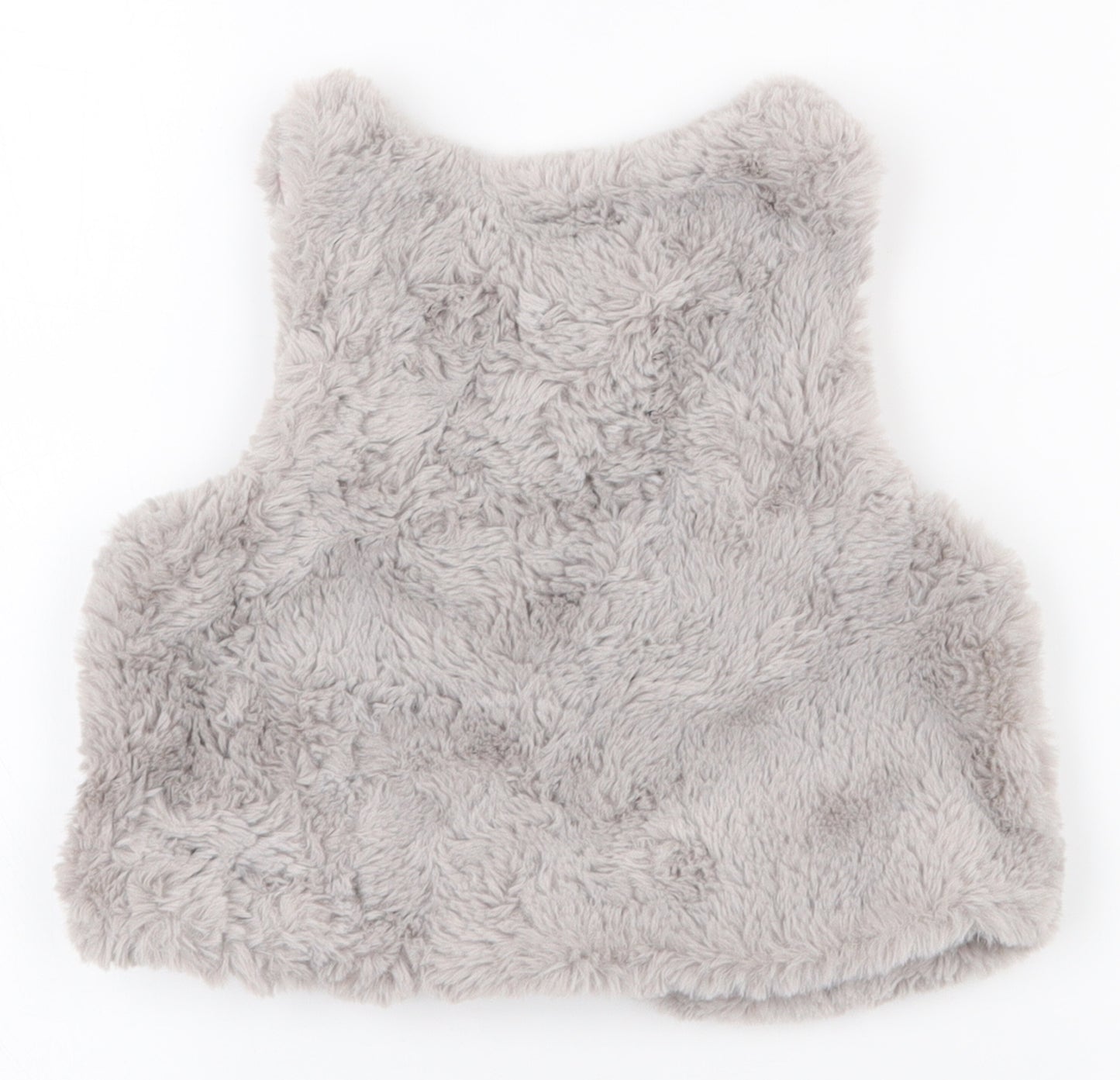 Tahari Girls Grey   Gilet Waistcoat Size 2-3 Years  Button