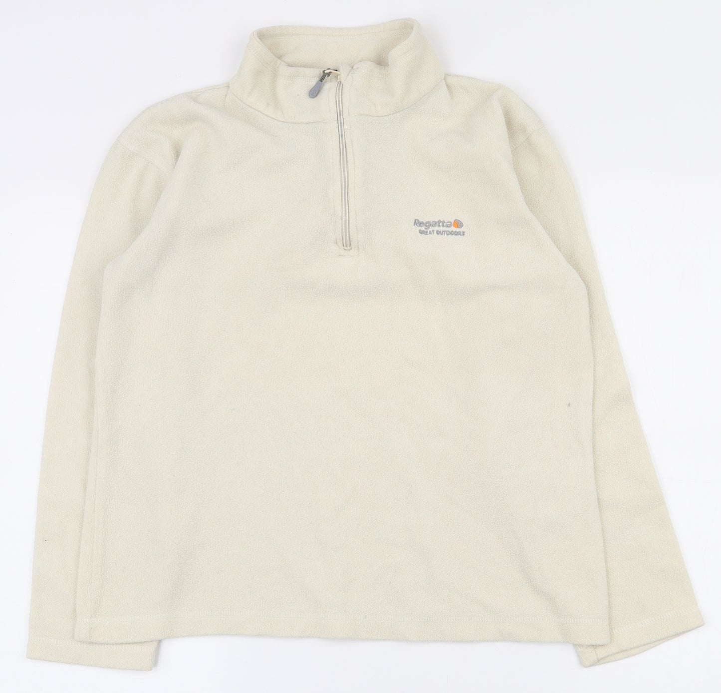 Regatta Womens Beige  100% Polyester Pullover Sweatshirt Size 10  Pullover