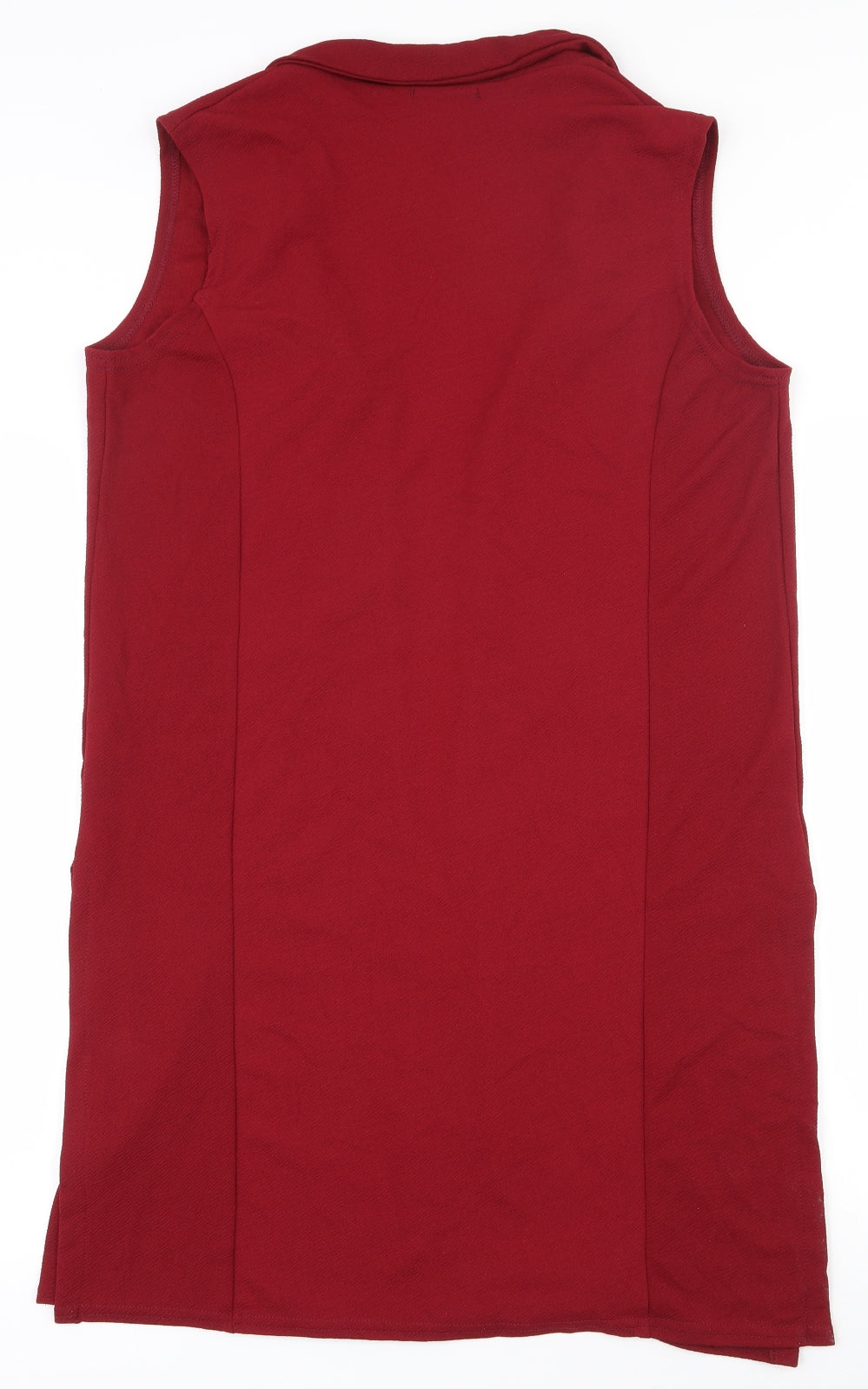 Quiz Womens Red   Gilet Jacket Size 12