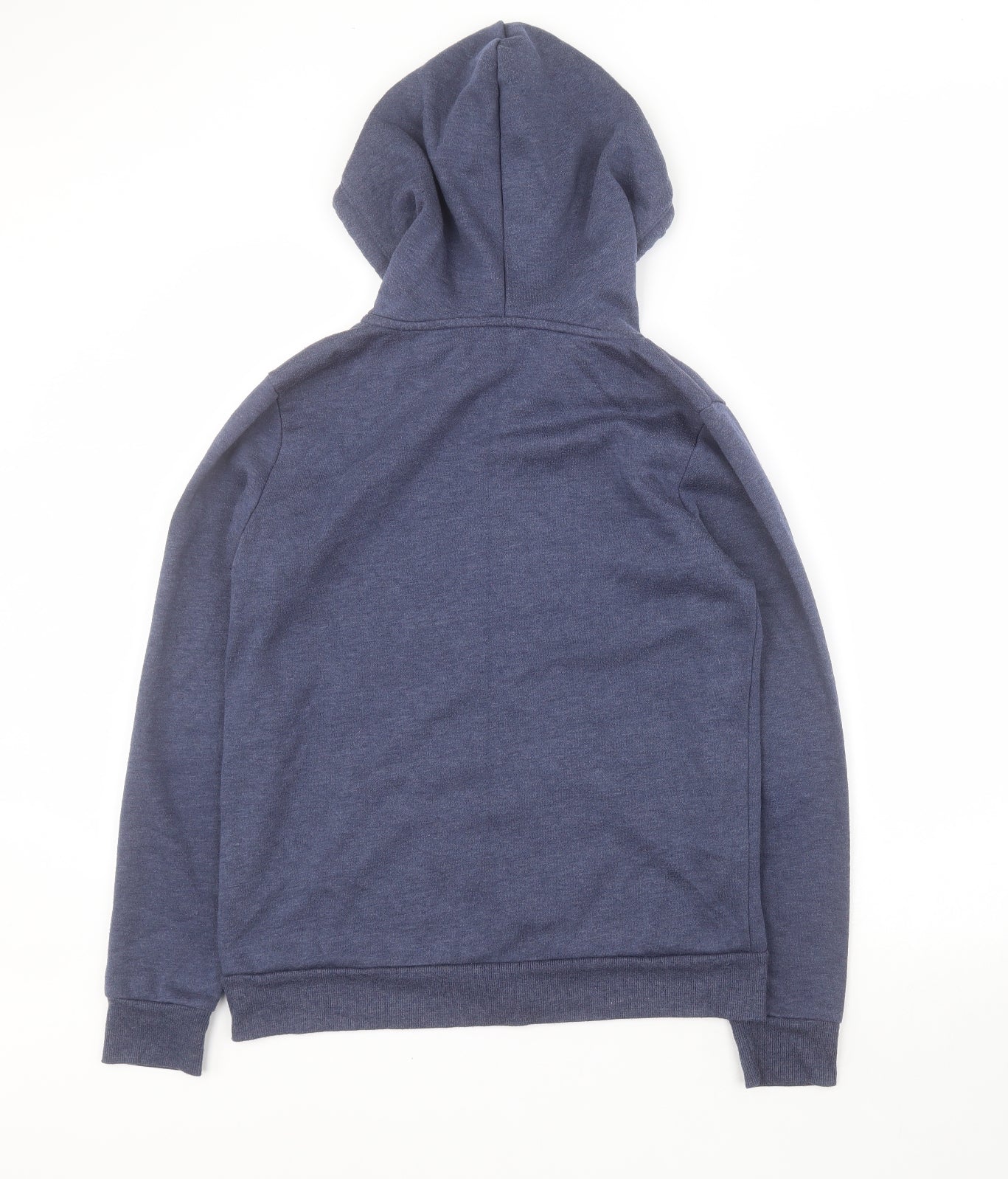 Matalan Womens Blue  Polyester Full Zip Hoodie Size S  Zip