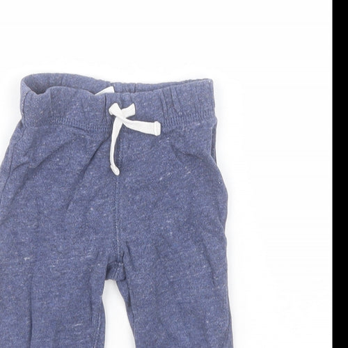 Carters Baby Blue  100% Cotton Jogger Trousers Size 12 Months  Pullover