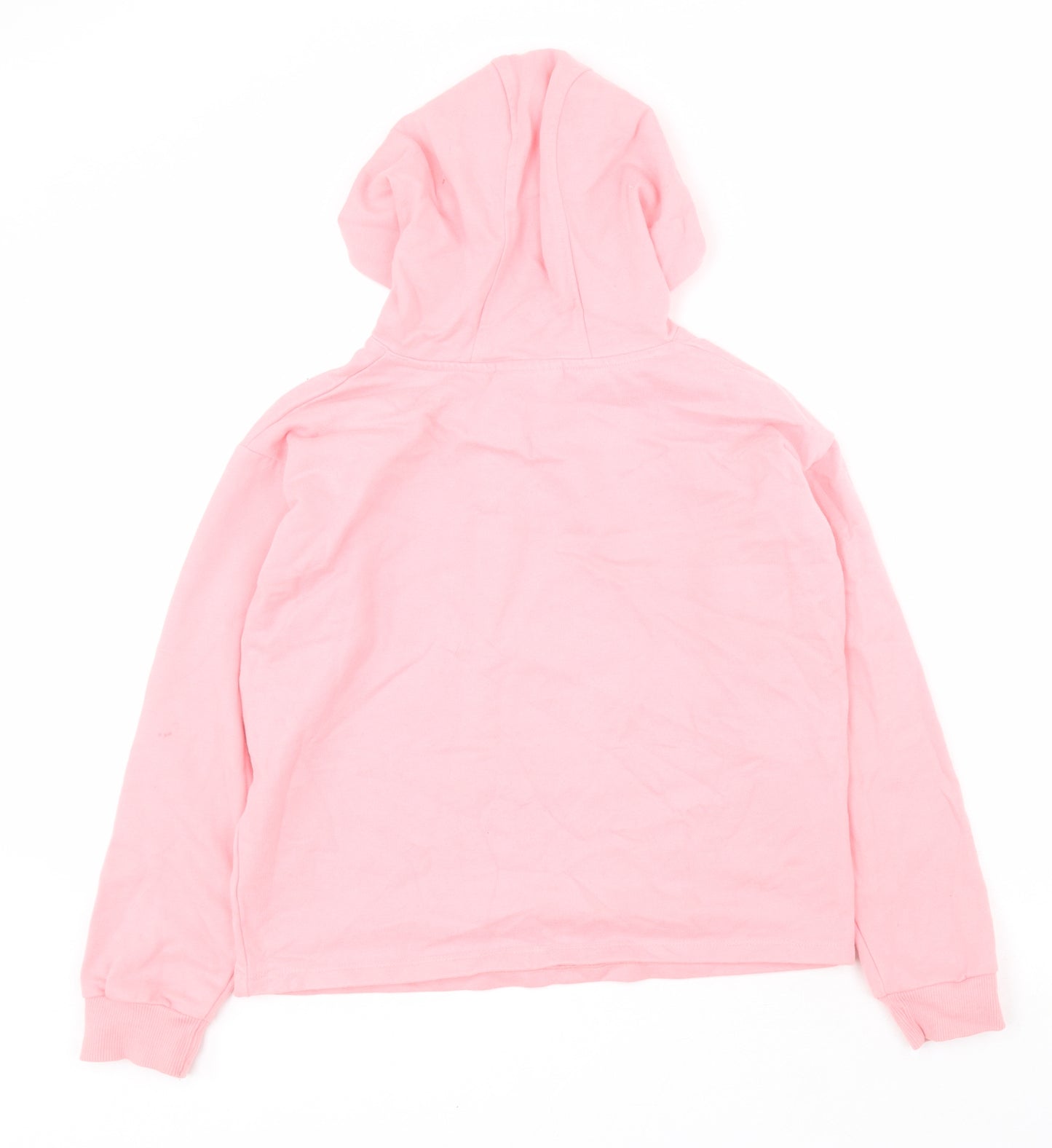 Primark Girls Pink  Cotton Pullover Hoodie Size 11-12 Years  Pullover - Friends
