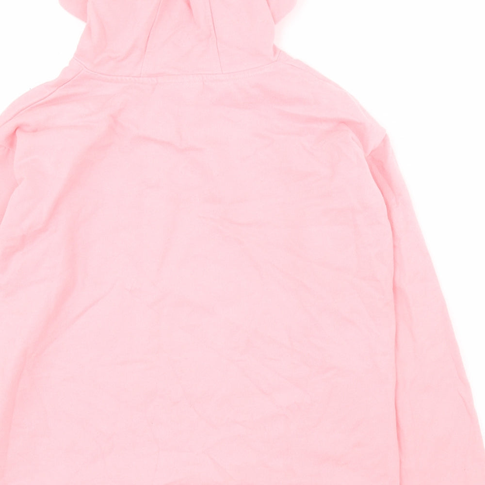 Primark Girls Pink  Cotton Pullover Hoodie Size 11-12 Years  Pullover - Friends