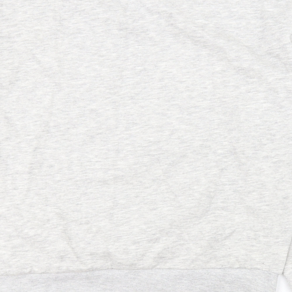 H&M Girls Grey  Cotton Pullover Sweatshirt Size 11-12 Years  Pullover