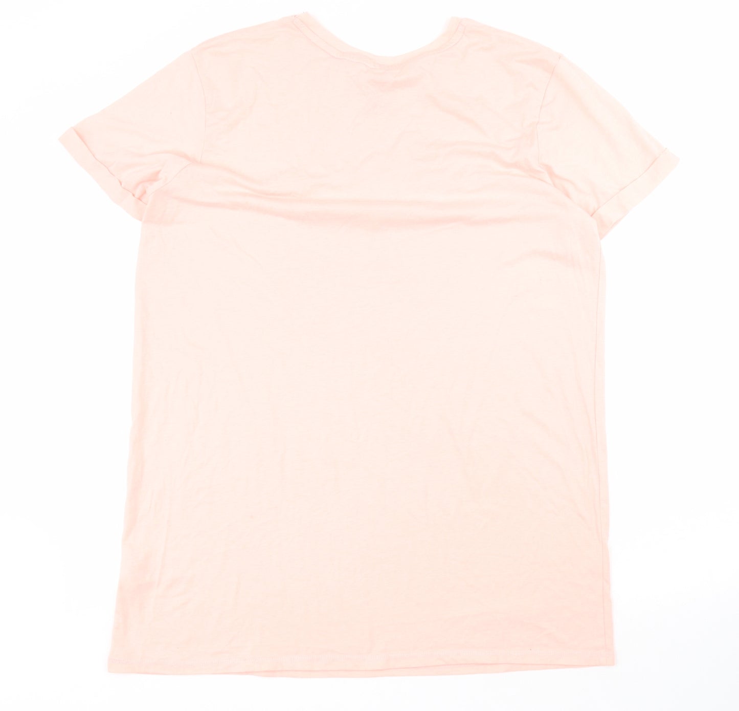 Primark Womens Pink Solid Polyester Top Dress Size M   - Lilo & Stitch