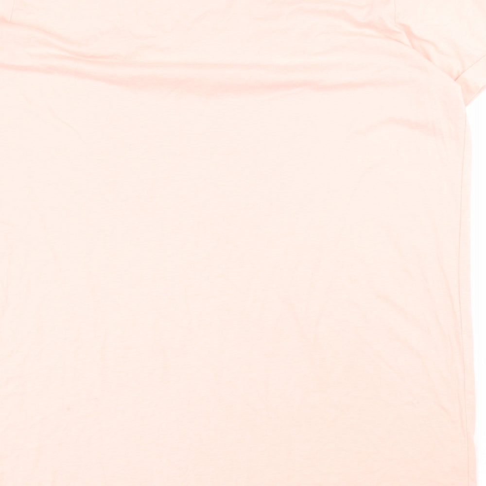 Primark Womens Pink Solid Polyester Top Dress Size M   - Lilo & Stitch