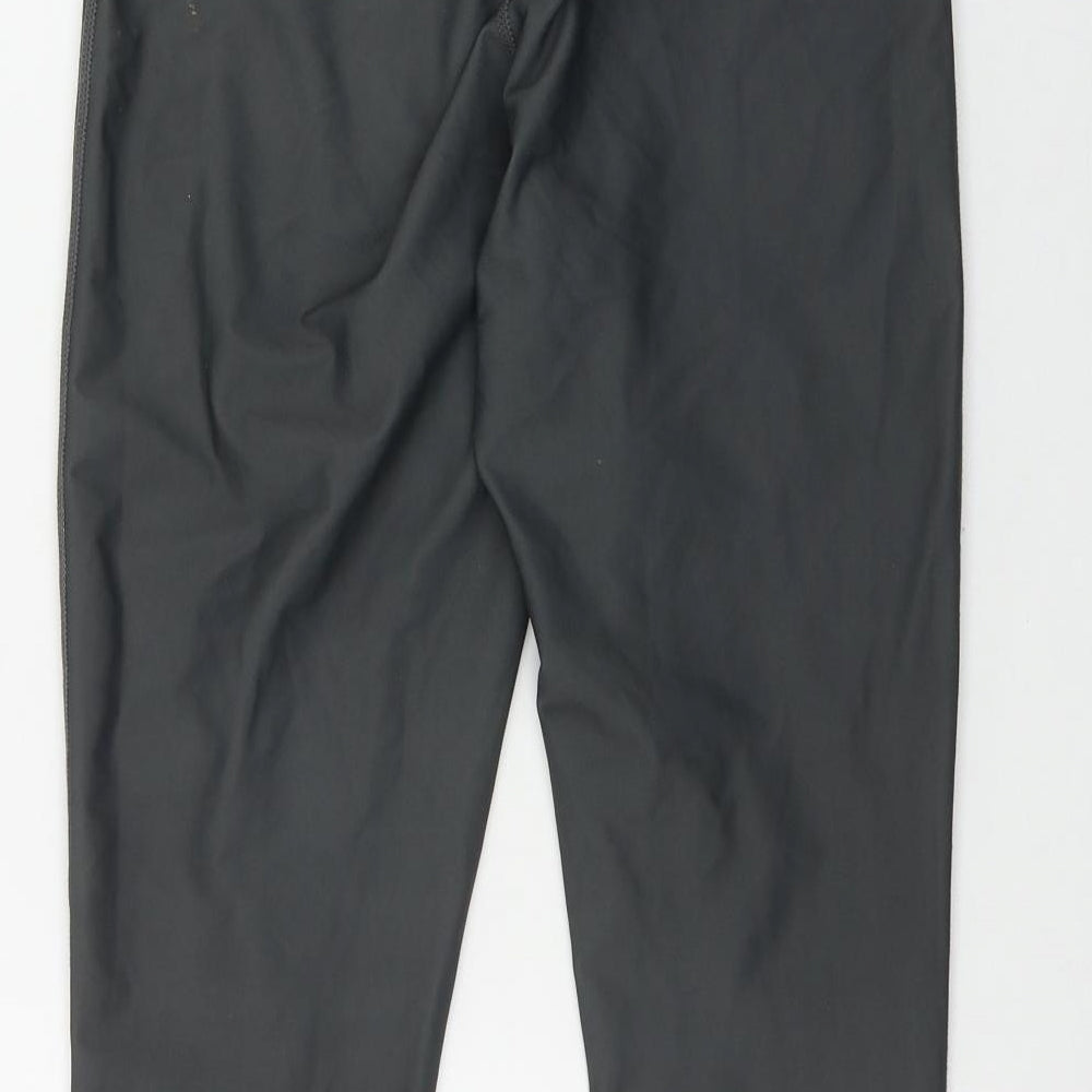 Dunnes Stores Womens Grey Animal Print Polyester Compression Leggings Size S L30 in Regular Pullover