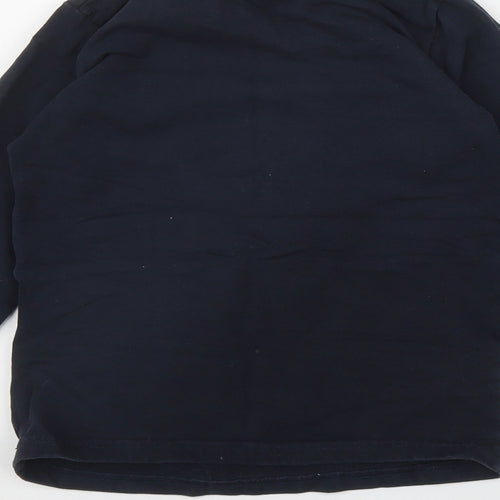 Atabay Boys Blue  Cotton Pullover Sweatshirt Size 7-8 Years  Pullover - Football