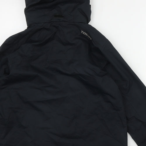 TOG 24 Boys Black   Jacket  Size 13 Years  Zip