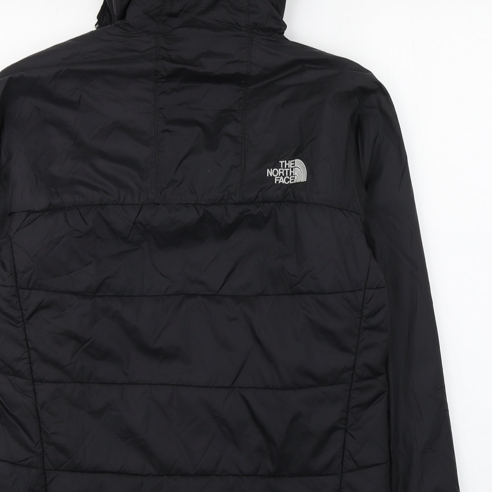 The North Face Mens Black   Puffer Jacket Coat Size M  Zip